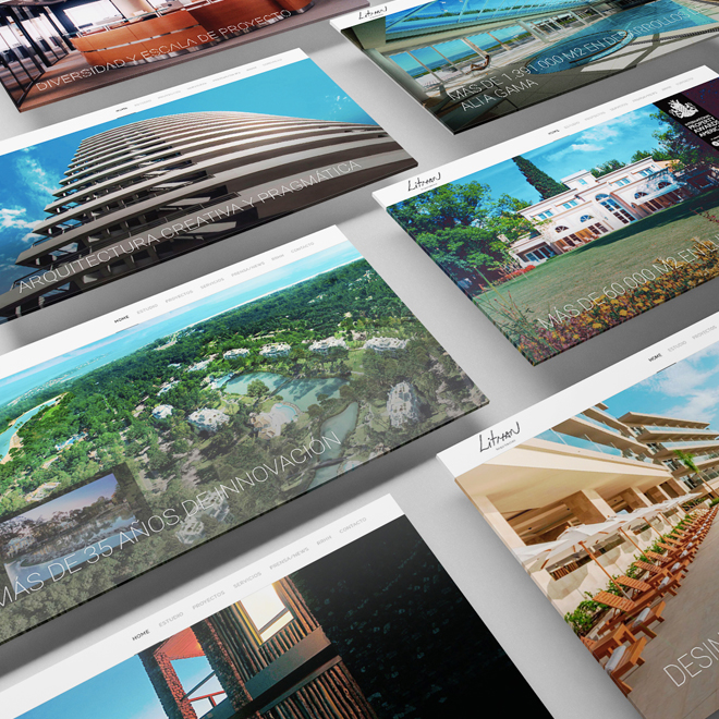 Litman arquitectos / Website